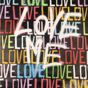 Love Me – Arthur Secunda | Oil Painting & Mixed Media (110x150 cm)