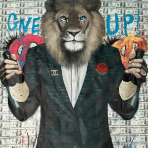 Le roi de la jungle – Moonrise – 198 x 140 cm