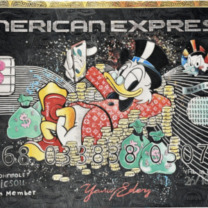 "Uncle Picsou on an Amex Black Card" by Arthur Secunda